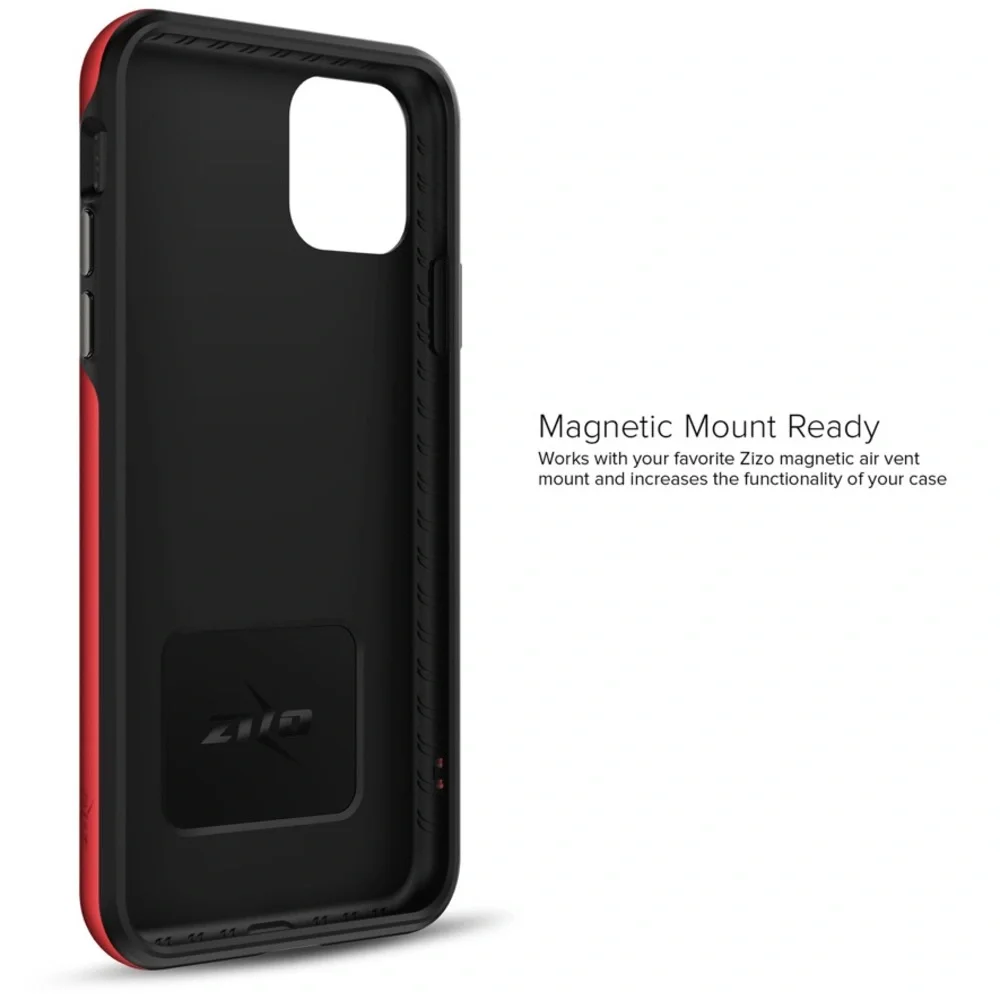ZIZO DIVISION SERIES iPHONE CASE BLACK and RED